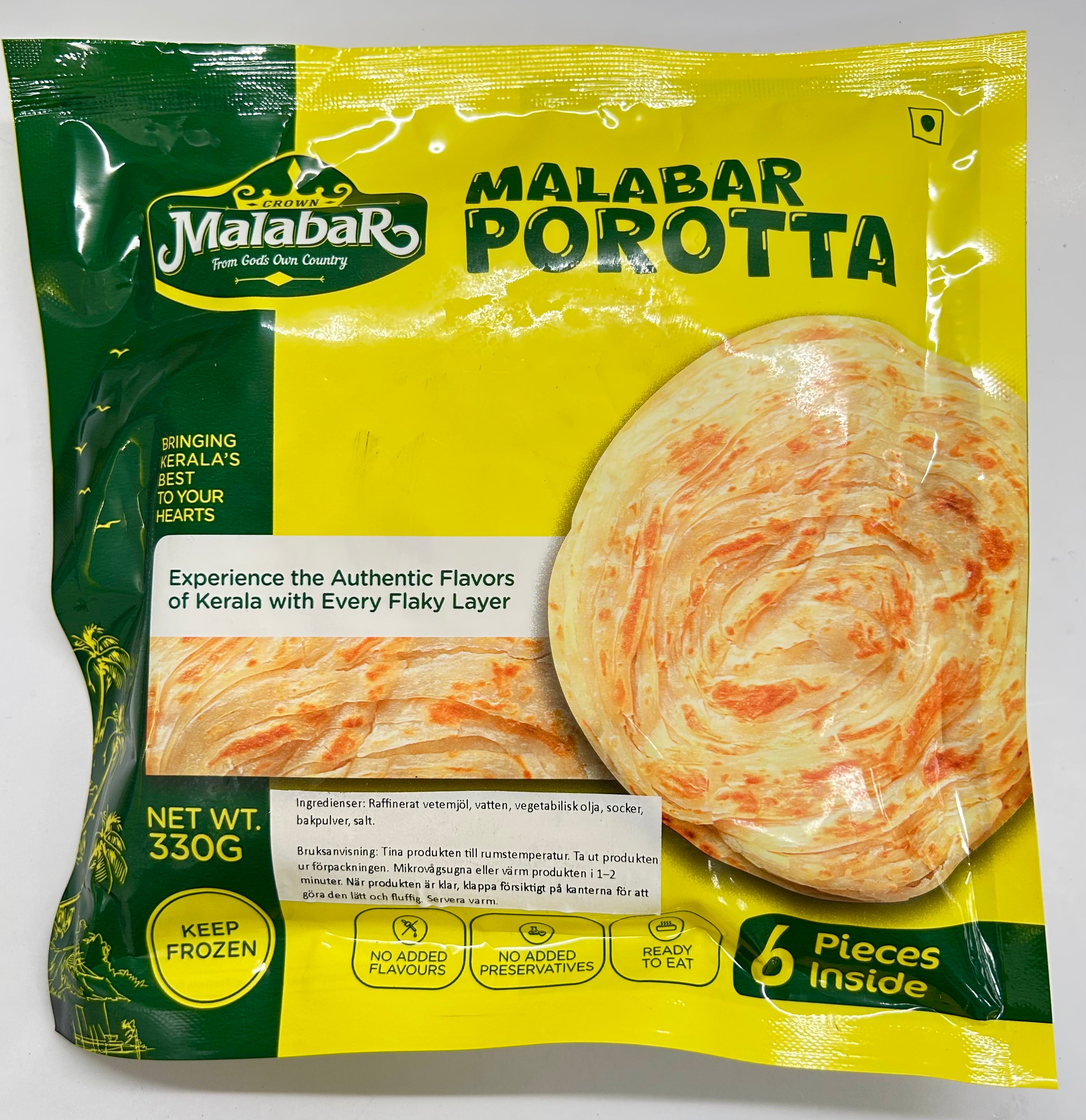 Kerala Parotta 6pcs