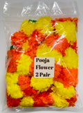 Plastic decorative flowers