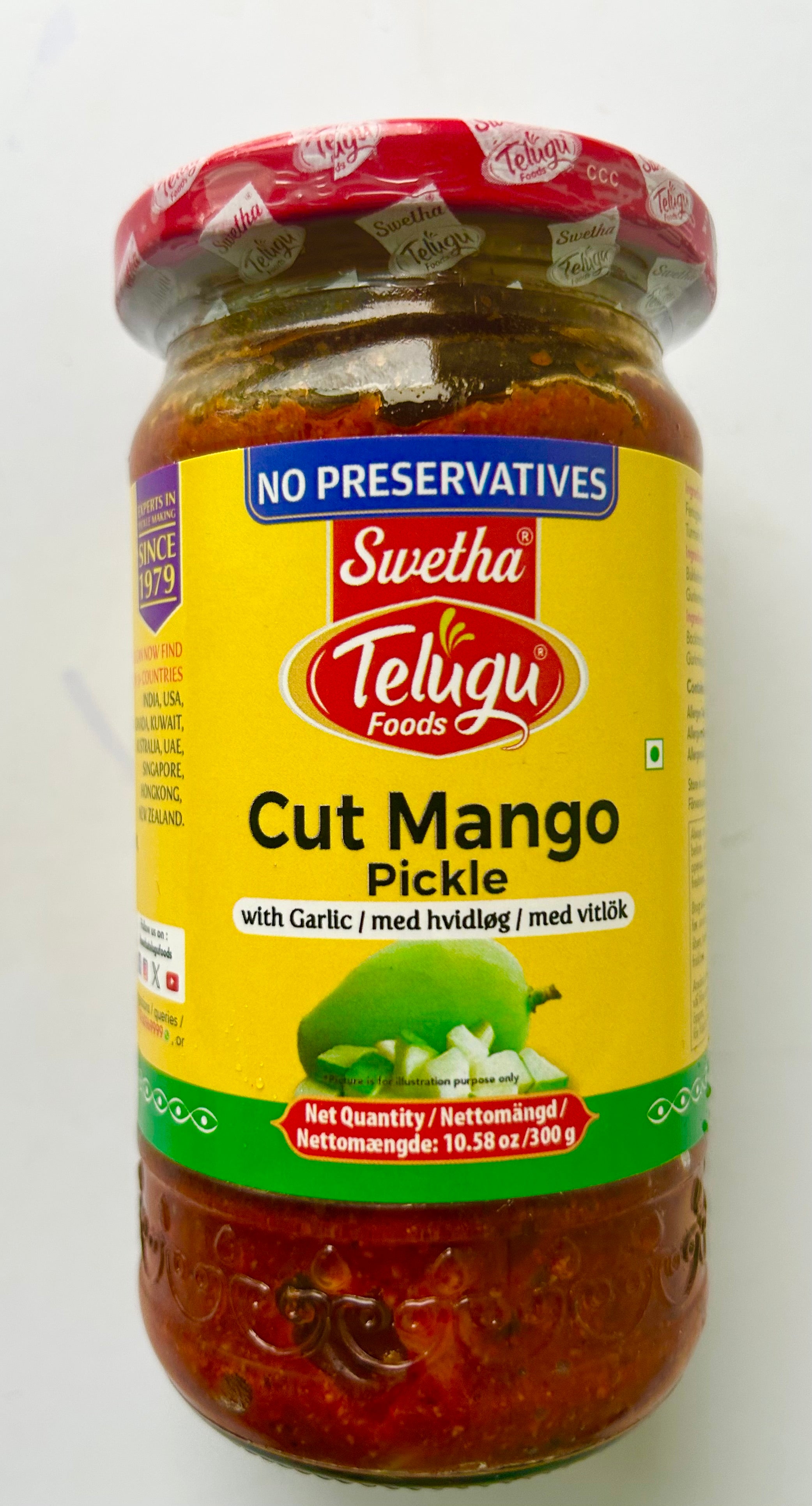 Cut mango pickle