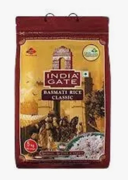 Basmati rice India gate