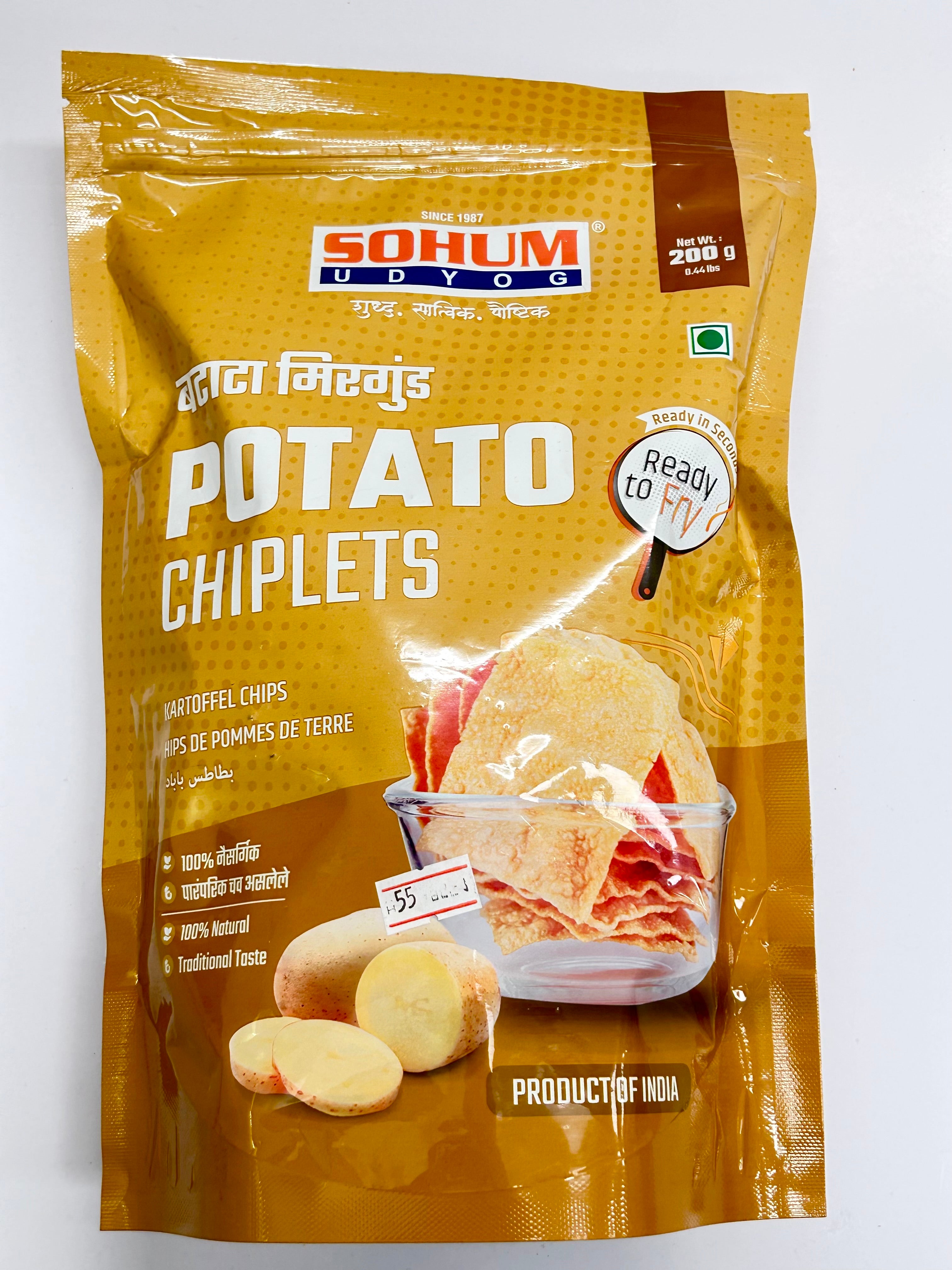 Potato chiplets