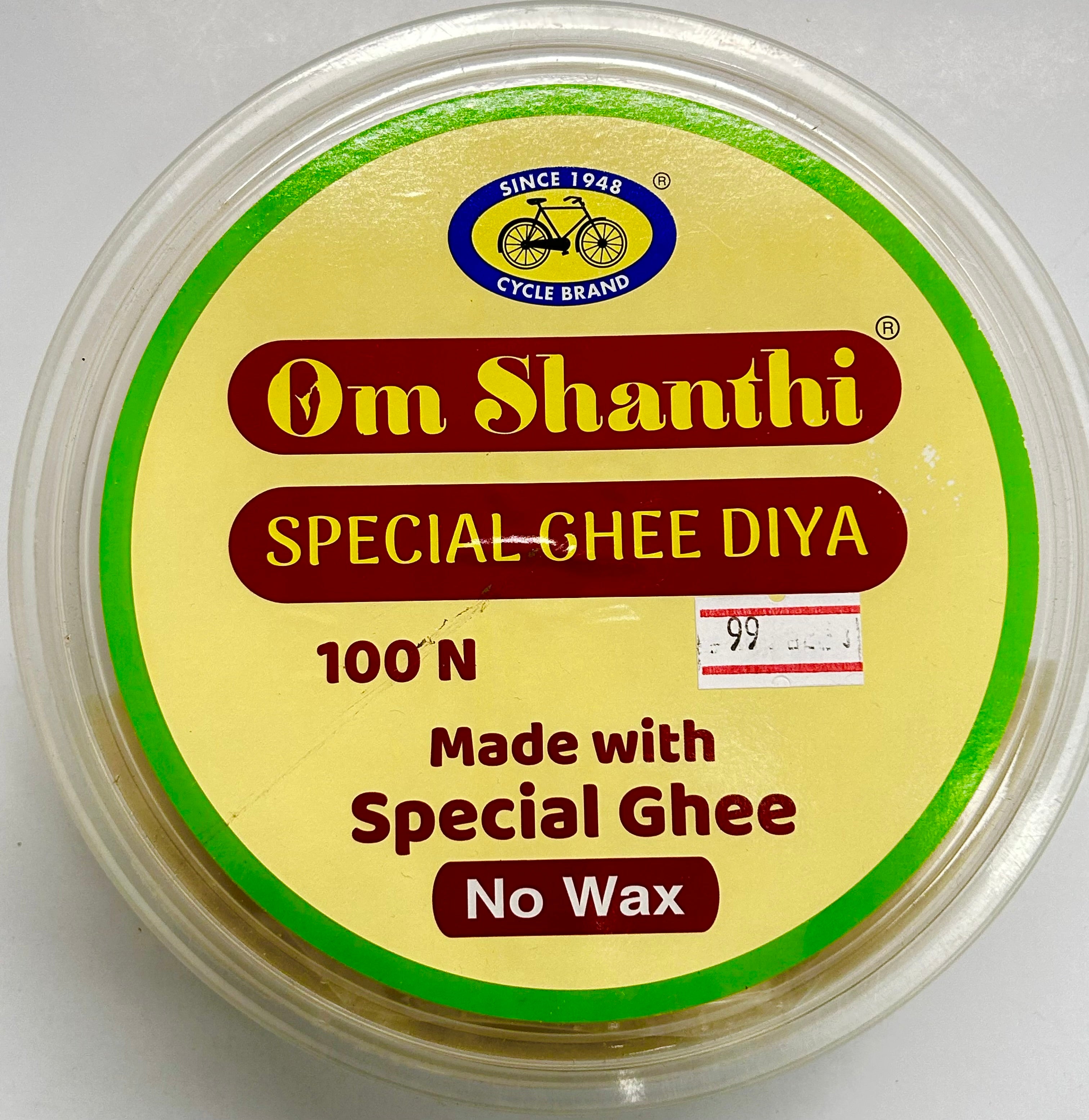 Ghee Thiri for Pooja