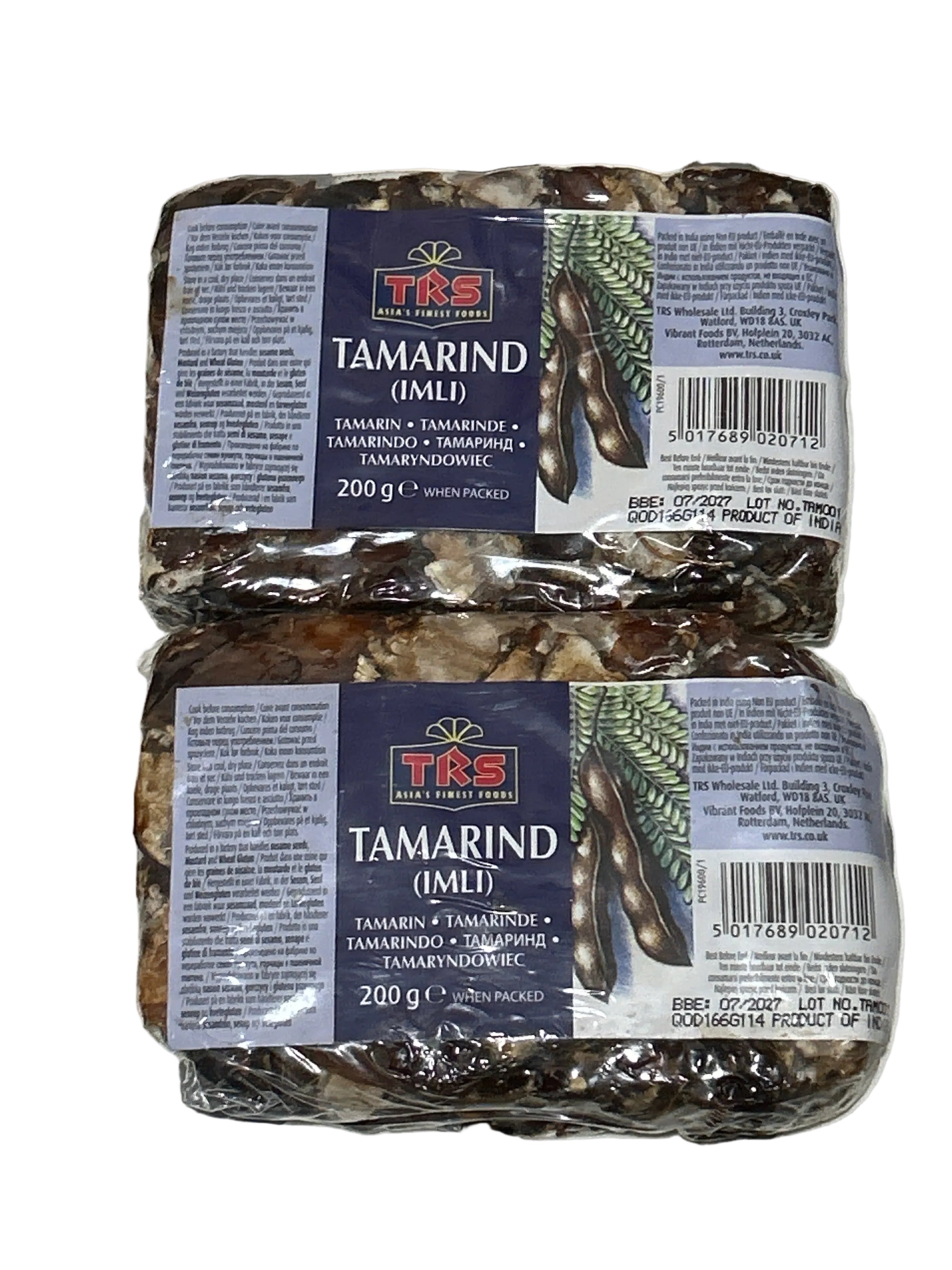 Trs  Tamarind with seeds .200gms