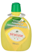 Lemon juice concentrate jar