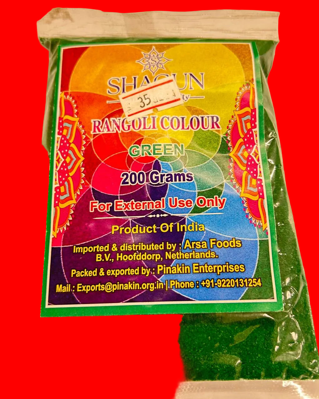 Rangoli color
