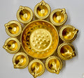 Brass Lamp set for Pooja