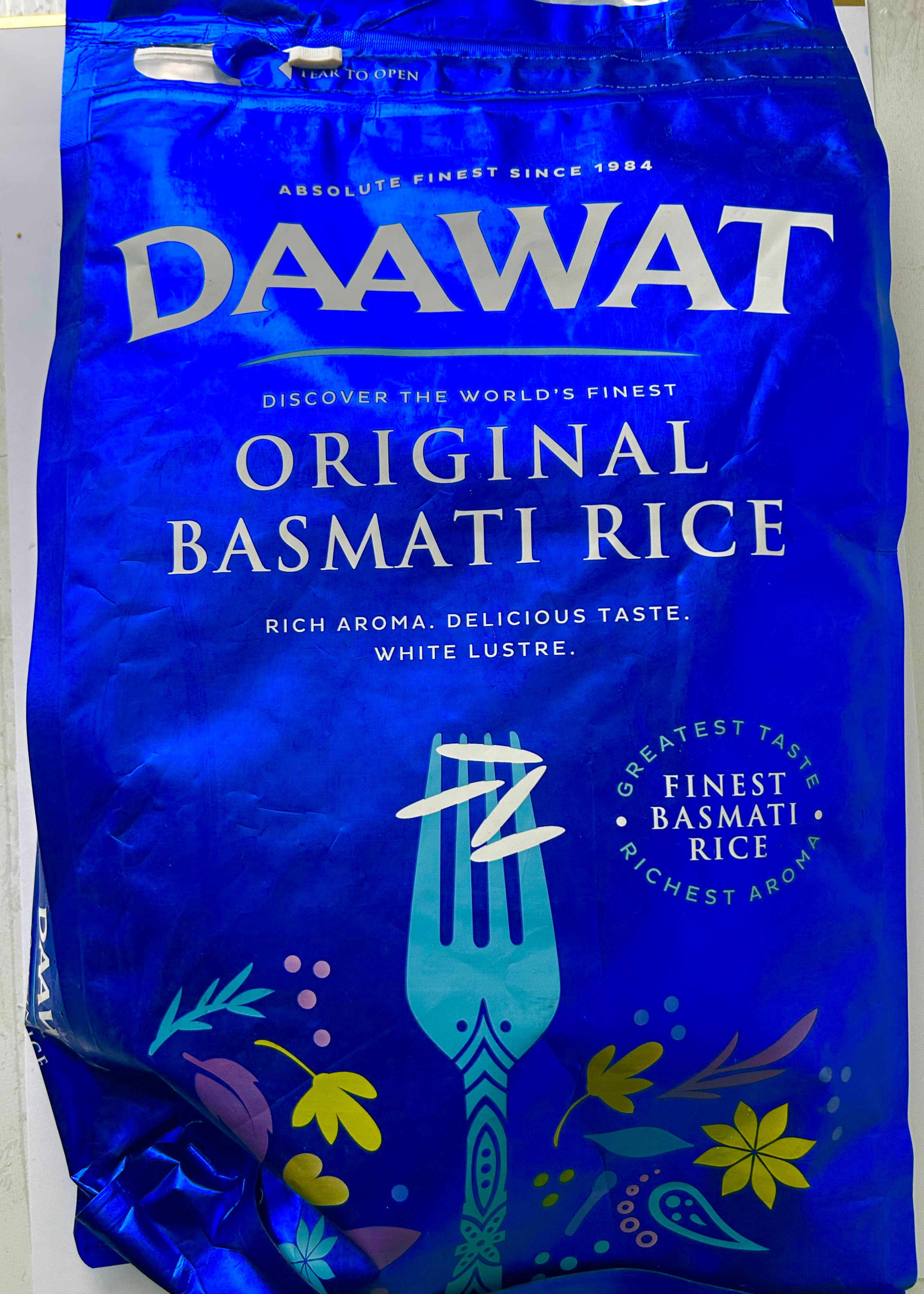 Basmati rice (Daawat)