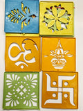 Kolam Aachu (Floor drawing Stencil plate)