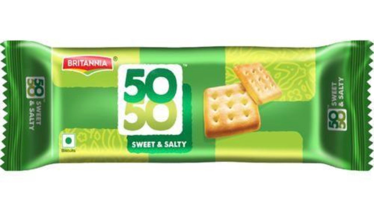 50-50 Britannia sweet salty 52g